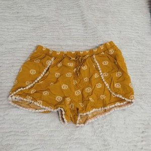 Yellow shorts